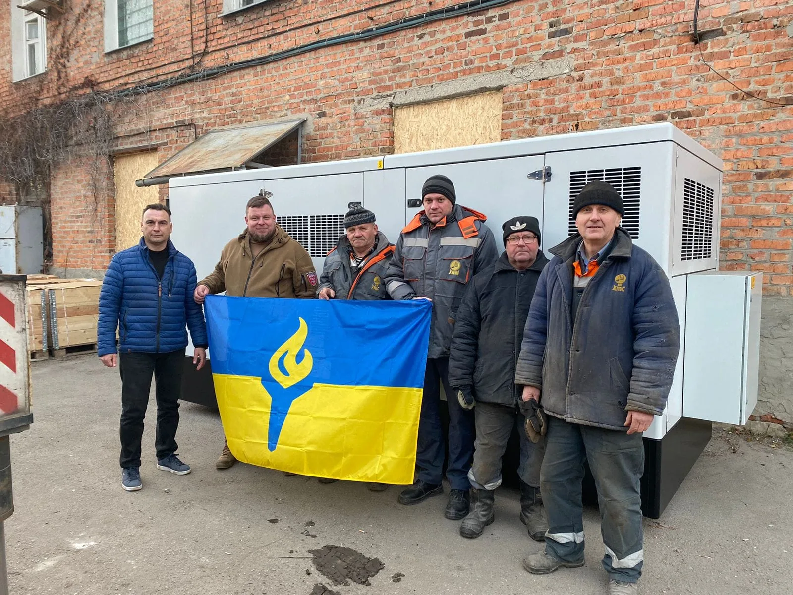 500 kW generatorius Charkive